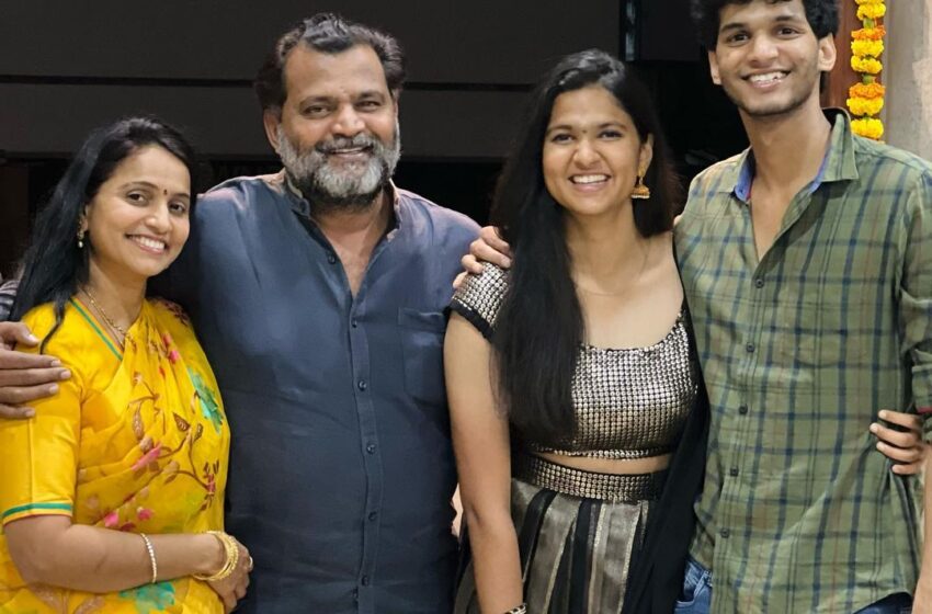  Tv actor Prabhakar family photos