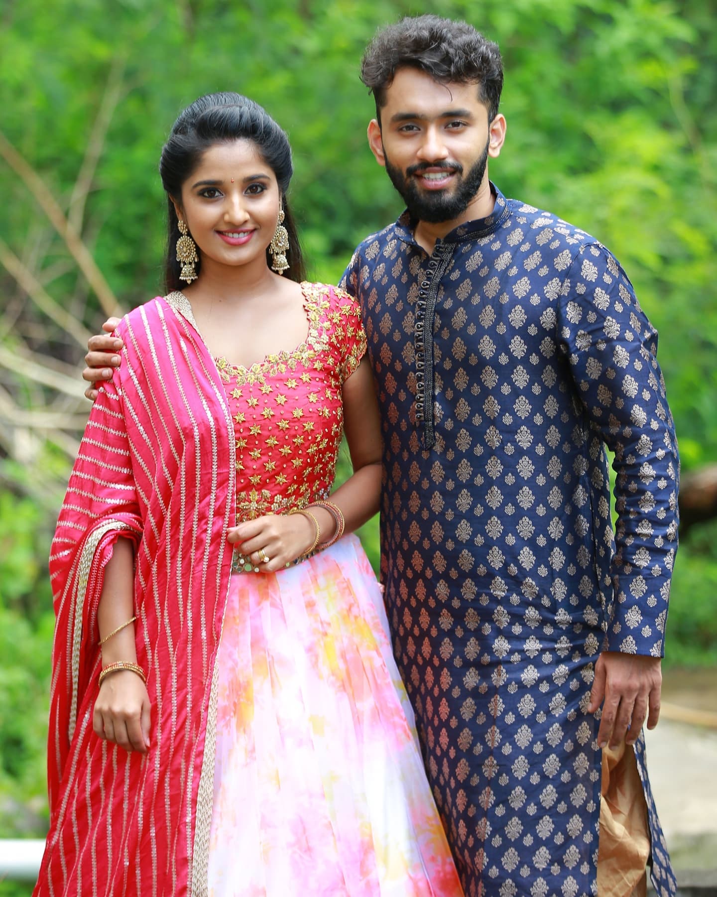 Tv Actress Meghana Lokesh With Her Husband Swaroop Photos 3 Lovely Telugu 