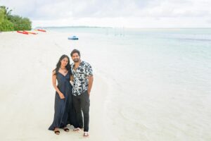 Hero Karthikeya with his wife Lohitha photos