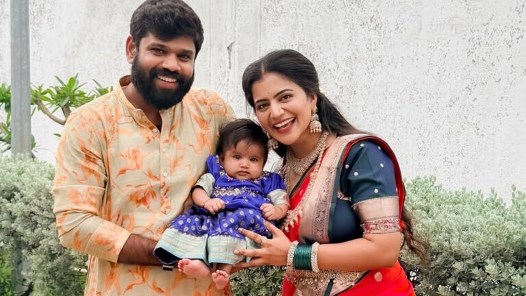 Shiva Jyothi family beautiful photos